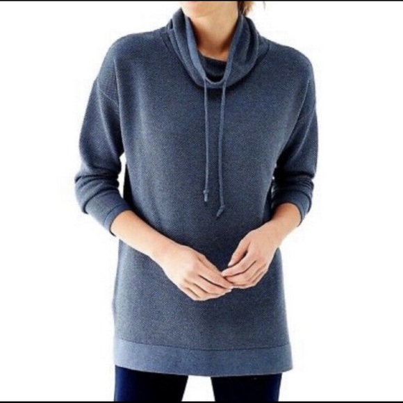 J. Jill Tops - Pure Jill Waffle Knit Thermal Hoodie